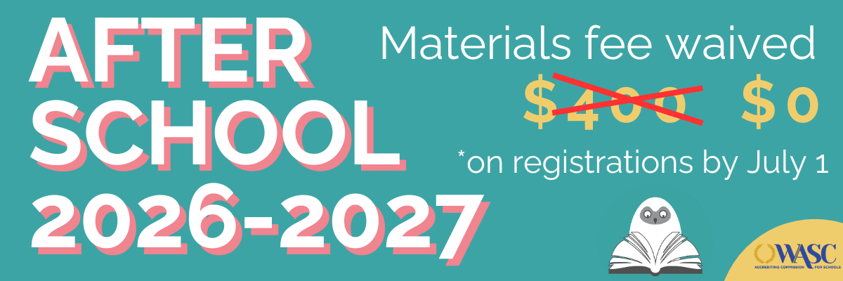 Regular pricing banner Afterschool