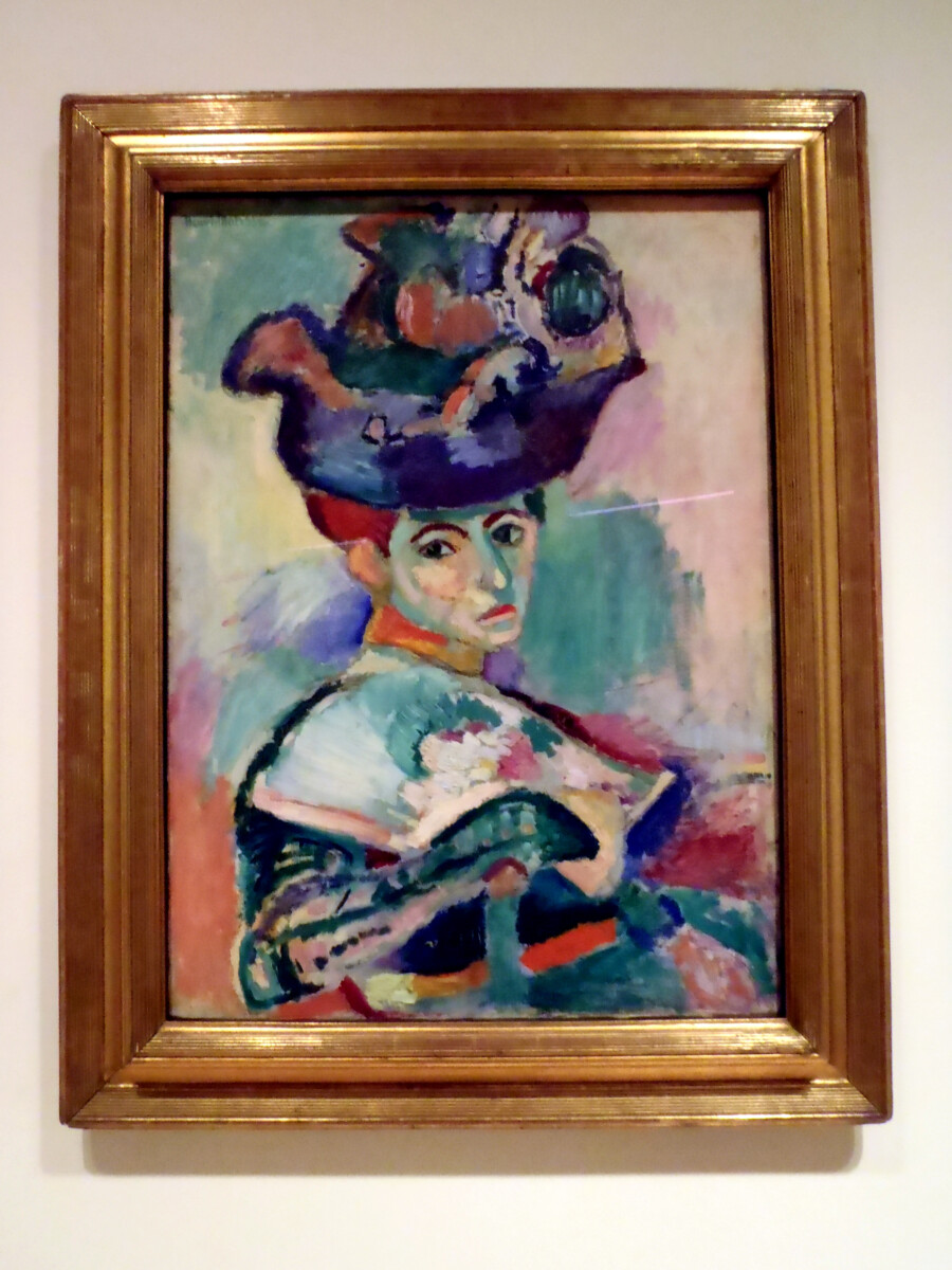 Woman with a Hat (Femme au chapeau), 1905 by Henri Matisse
